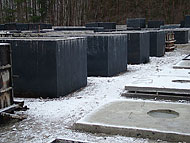 Plac produkacja szamb betonowych Pruszków